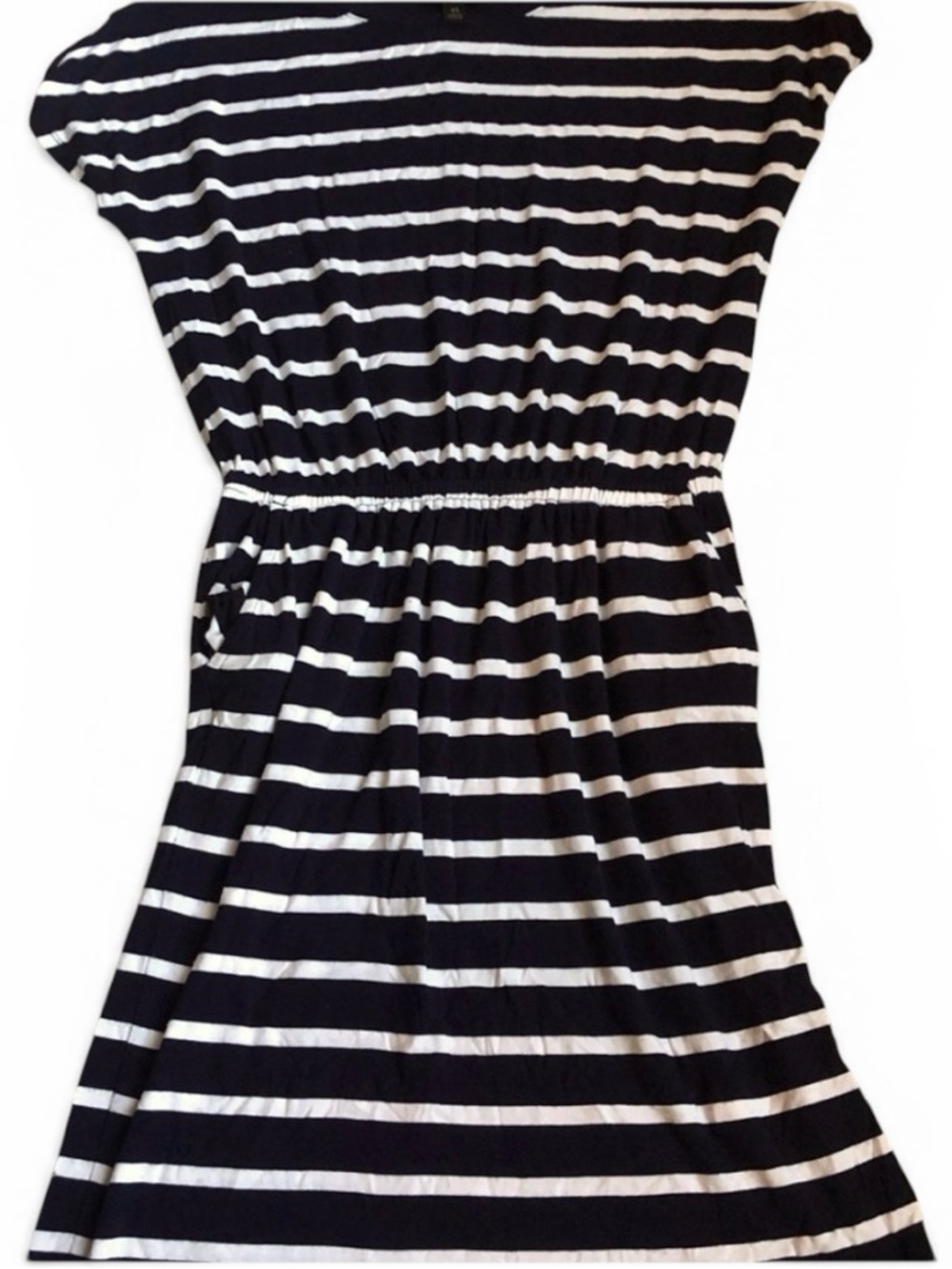 🎆🎇3for$9 Banana Republic navy and white striped dress- size XS/6